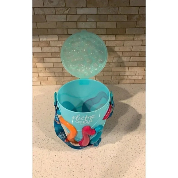 SeaWorld Electric Ocean Popcorn Bucket fb - Picture 6 of 7